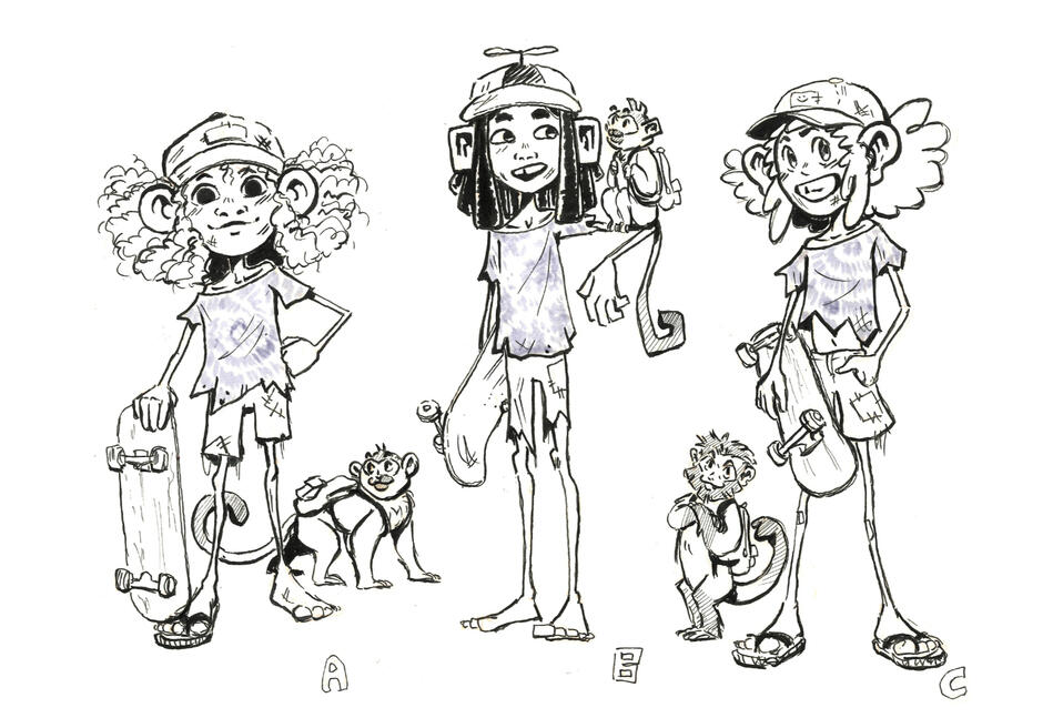 Leon Character Design
